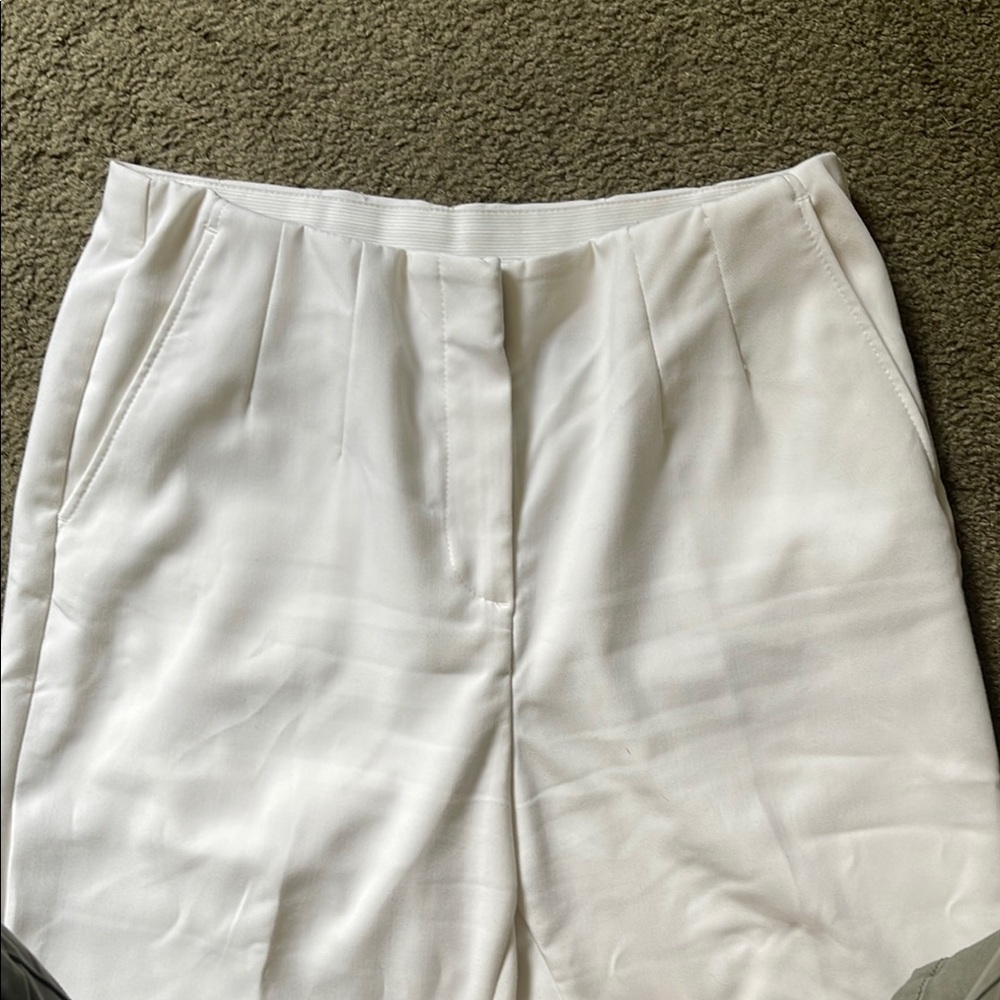 Classic White Pixie Cut Pants - image 2